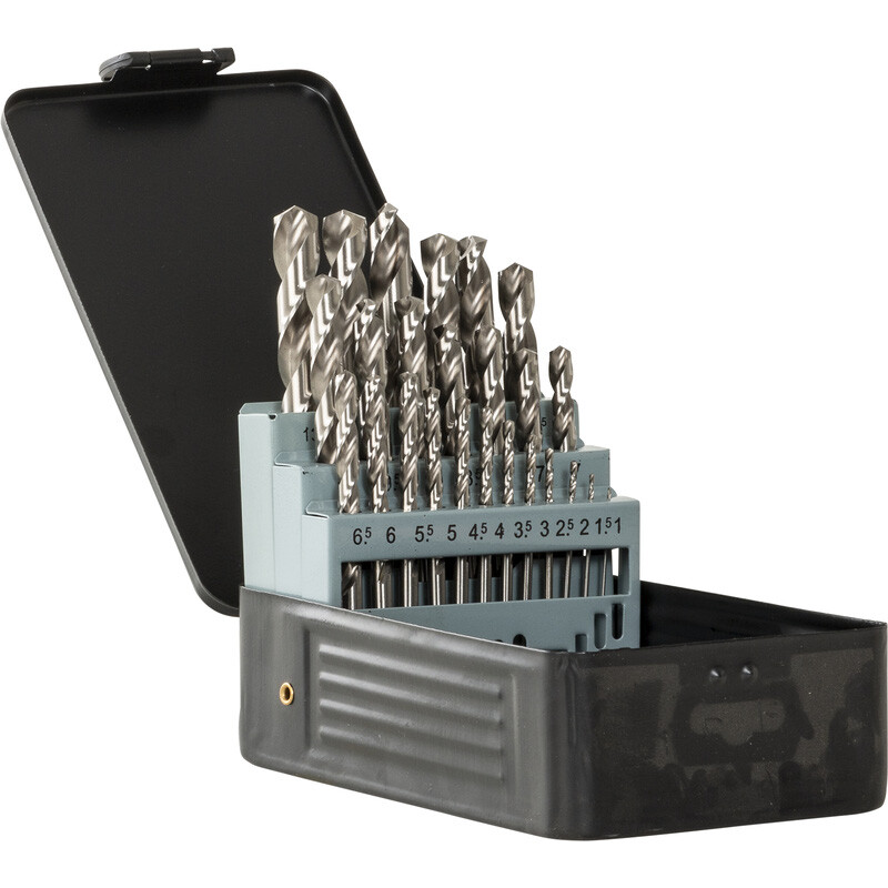 HARKEMA Spiraalborenset DIN338 HSS-G 25dlg