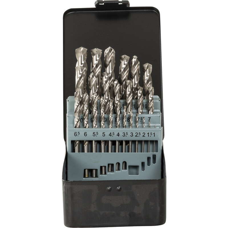 HARKEMA Spiraalborenset DIN338 HSS-G 25dlg