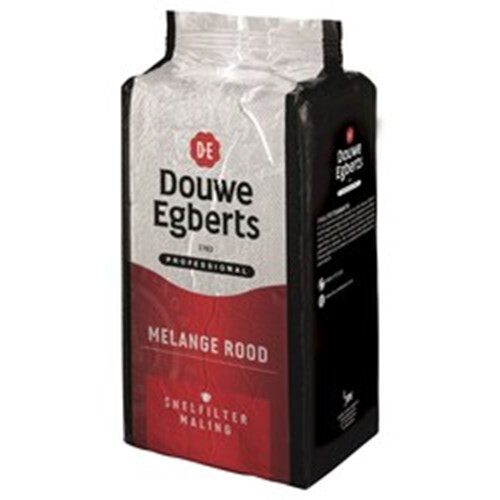 DE Koffie rood gemalen 1000gr.