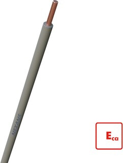 NEXANS VD-draad grijs H07V-U 1.5mm2/100mtr.