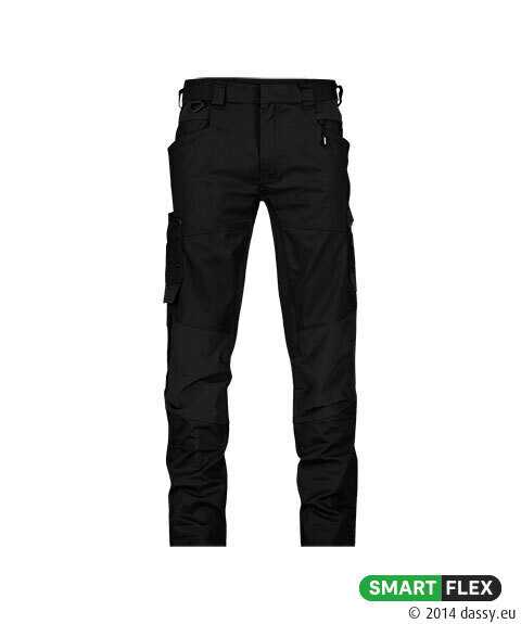 DASSY HELIX NEXT Werkbroek stretch zwart 48