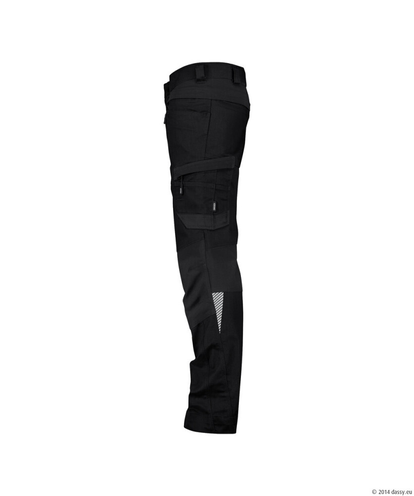 DASSY HELIX NEXT Werkbroek stretch zwart 48