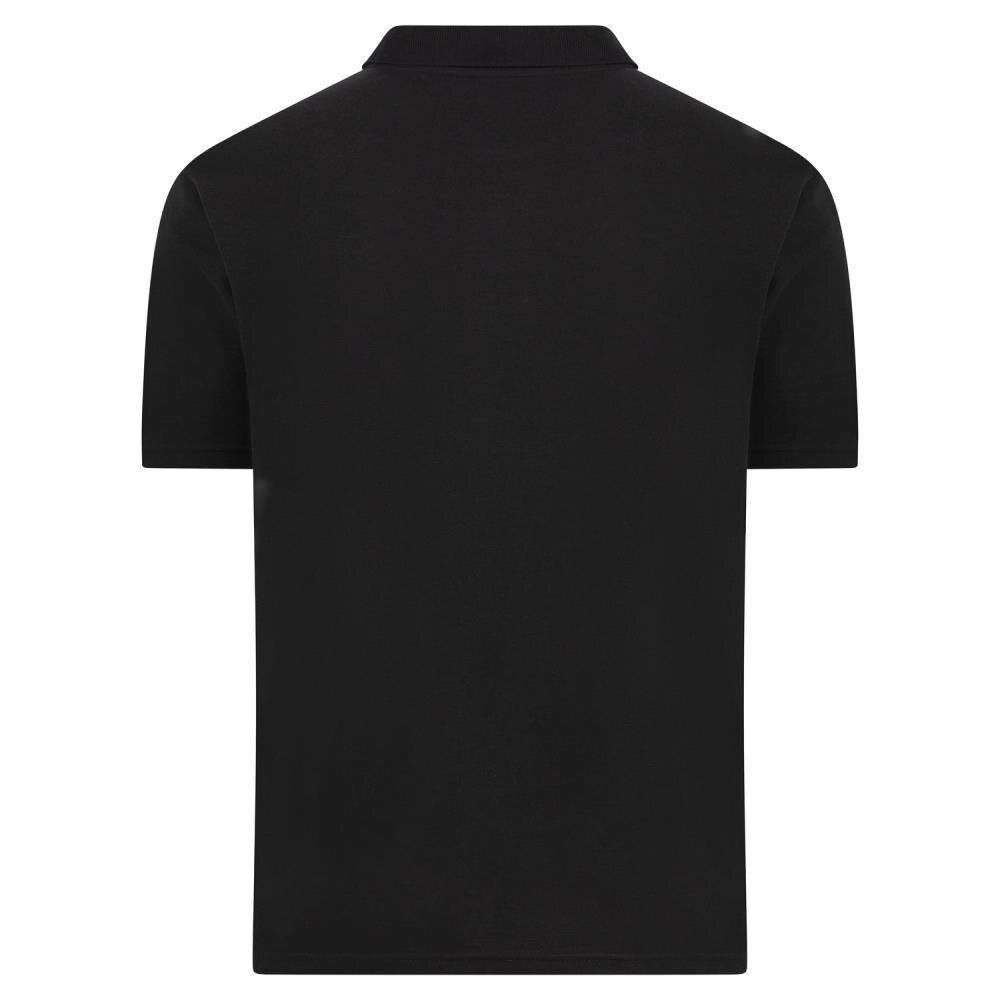BASICS TONY Poloshirt zwart 5XL