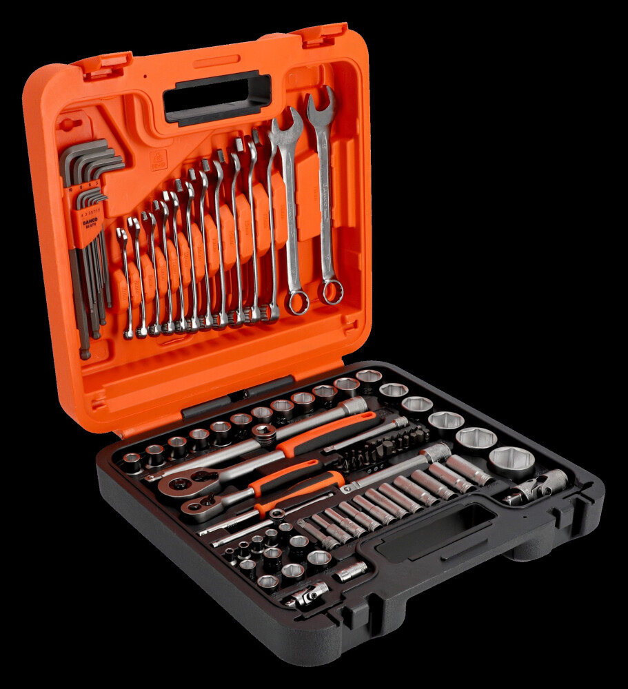 BAHCO Doppenset 1/4"+1/2" S98MC1H 98-delig