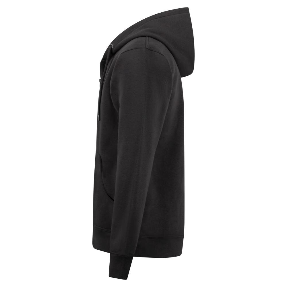 BASICS JUSTIN Hooded sweatvest antraciet XXL