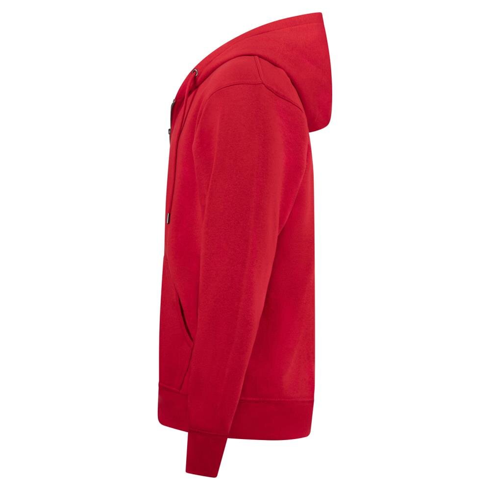 BASICS JUSTIN Hooded sweatvest rood 5XL