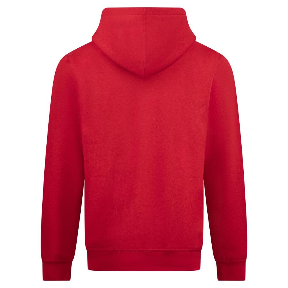 BASICS JUSTIN Hooded sweatvest rood 5XL