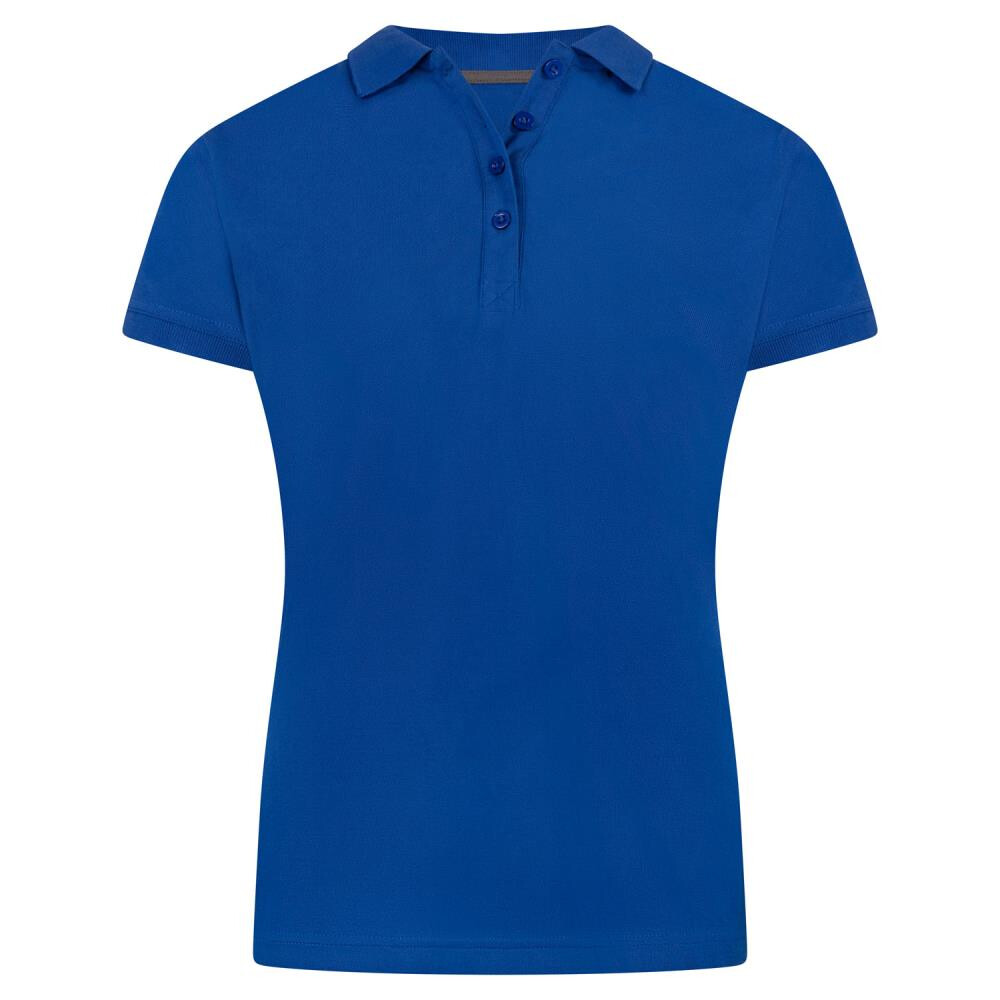 BASICS JESSIE Poloshirt dames koningsblauw 5XL