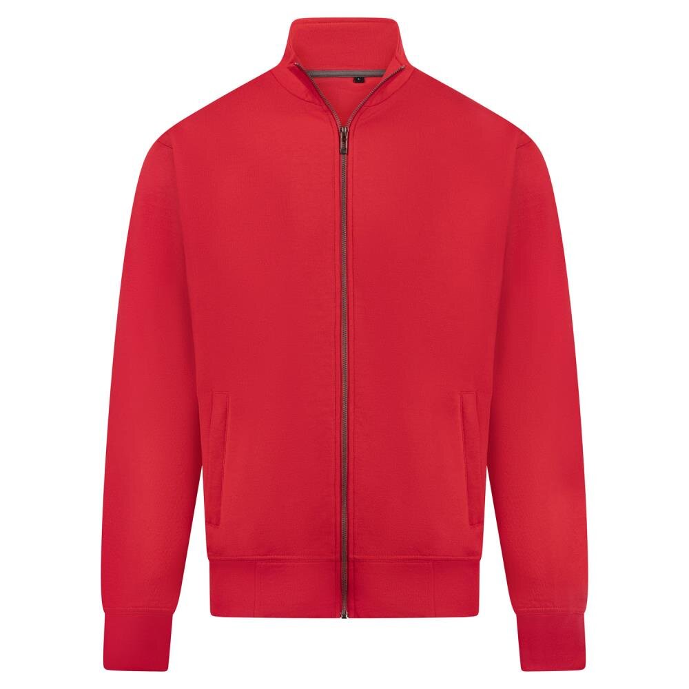 BASICS NOAH Sweatjacket rood 4XL