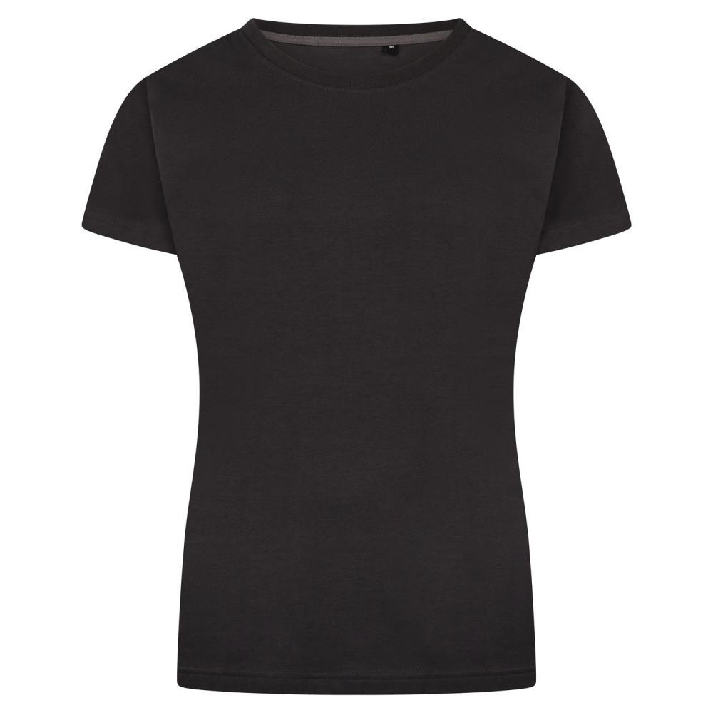 BASICS GINA T-shirt dames antraciet 5XL