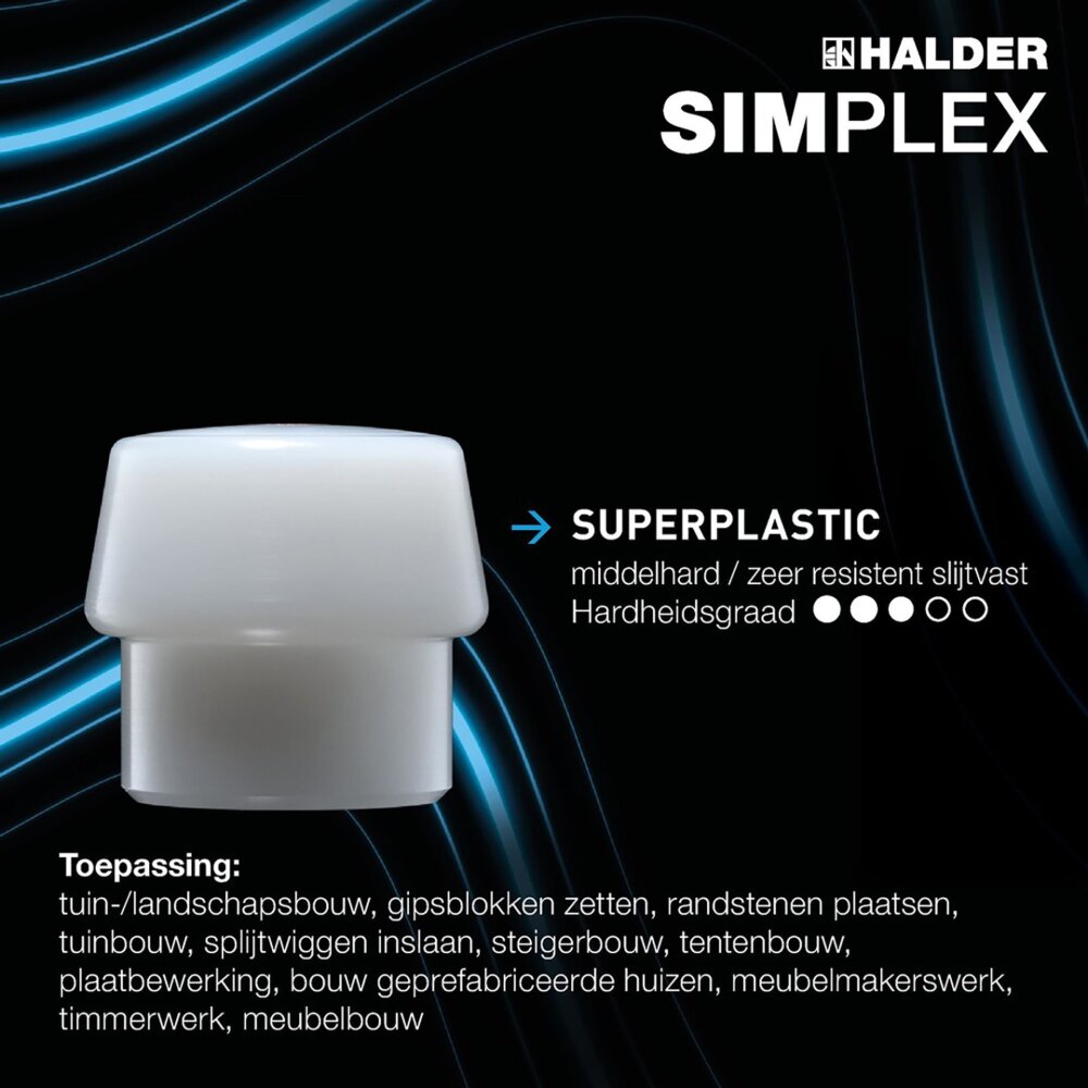 HALDER SIMPLEX PLUSBOX StandUp, Ø60 mm
