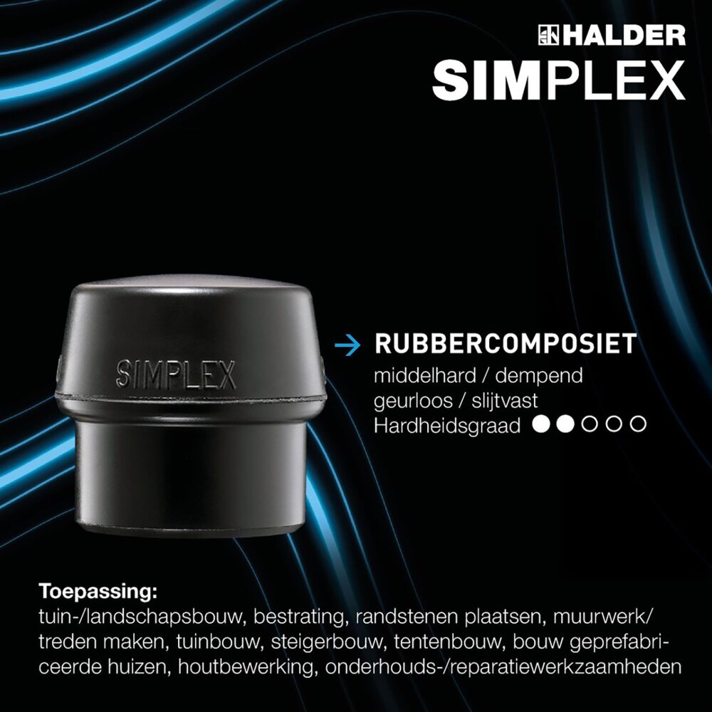 HALDER SIMPLEX PLUSBOX StandUp, Ø60 mm