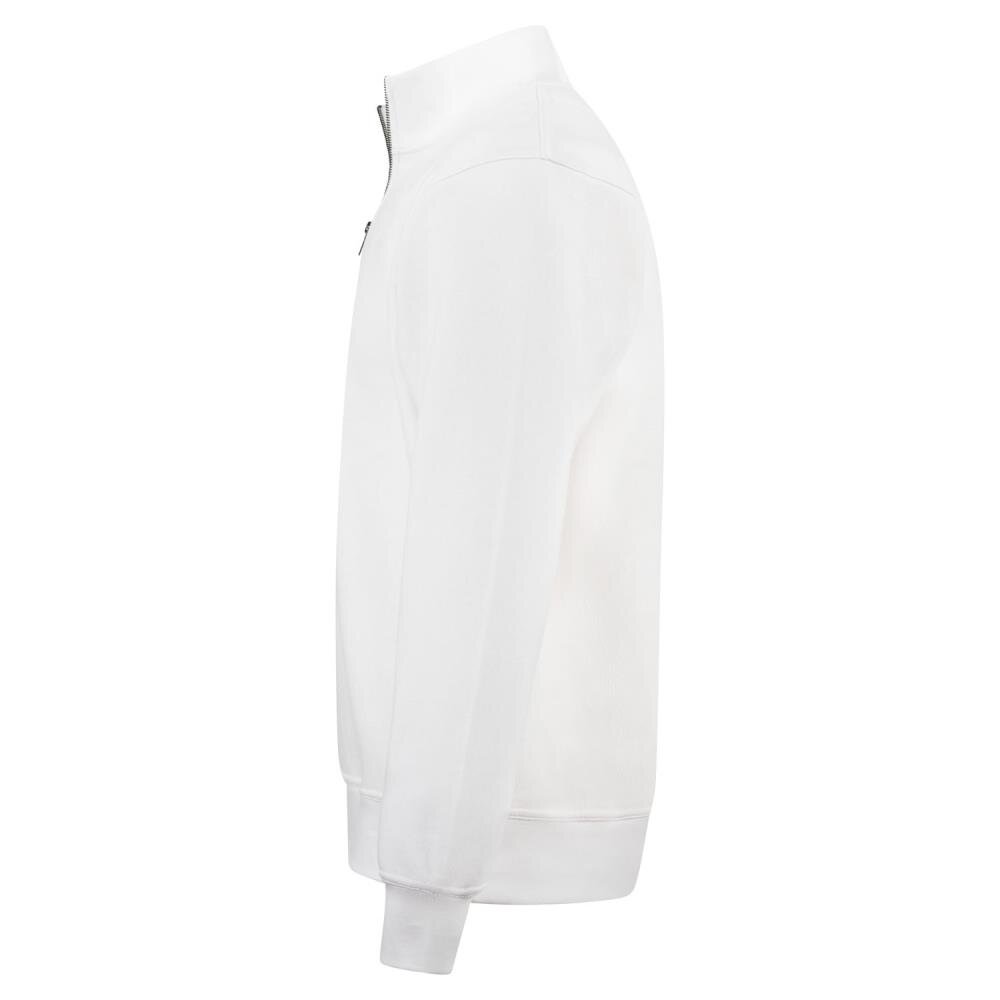 BASICS MASON Sweater met rits wit S
