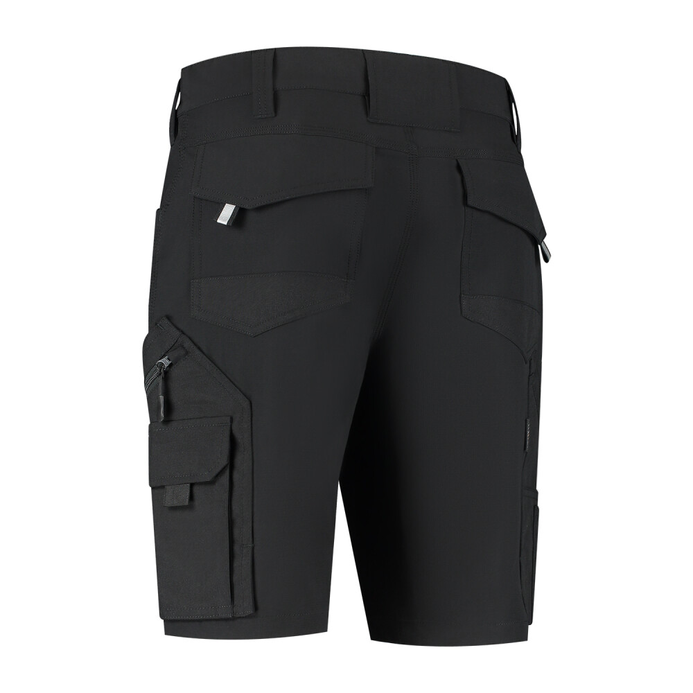 Bermuda 4-way stretch zwart 44