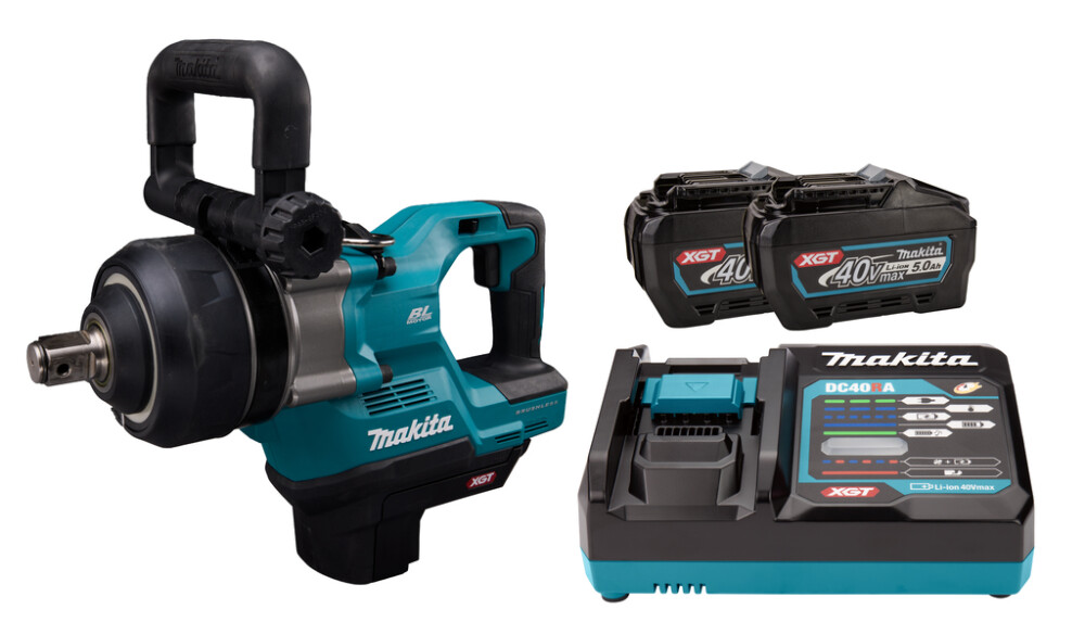 MAKITA Slagmoersleutel 1" 40V max TW009GT201
