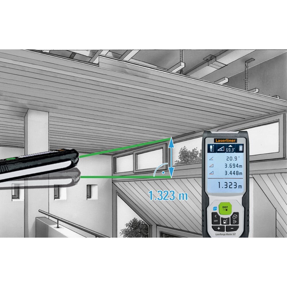 LASERLINER Laser-afstandsmeter LaserRange-MasterGi7 PRO