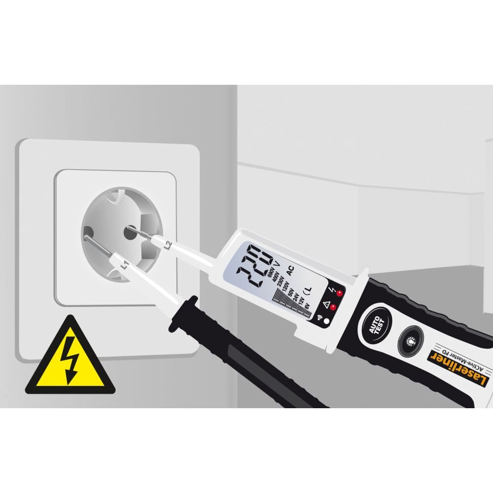 LASERLINER Spanningstester ActiveMaster Digital