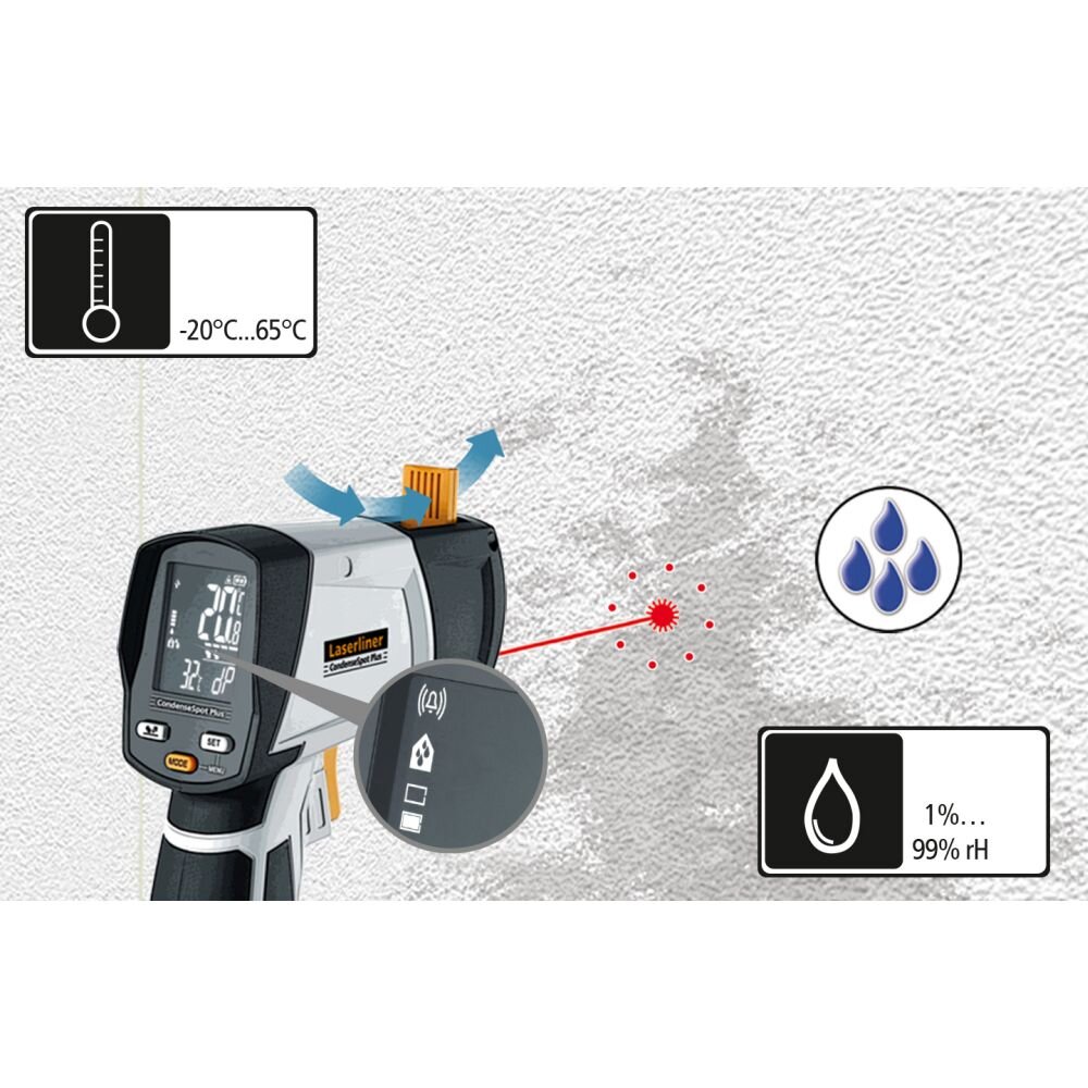 LASERLINER Infraroodthermometer CondenseSpot Plus