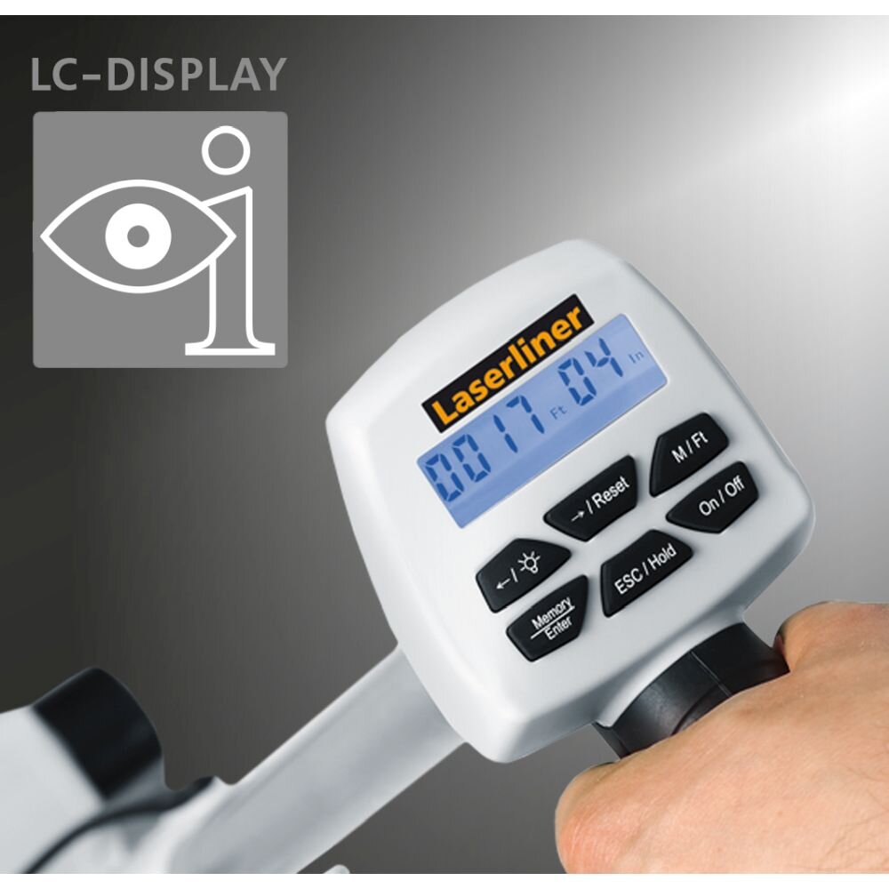 LASERLINER Rol-afstandsmeter RollPilot D12