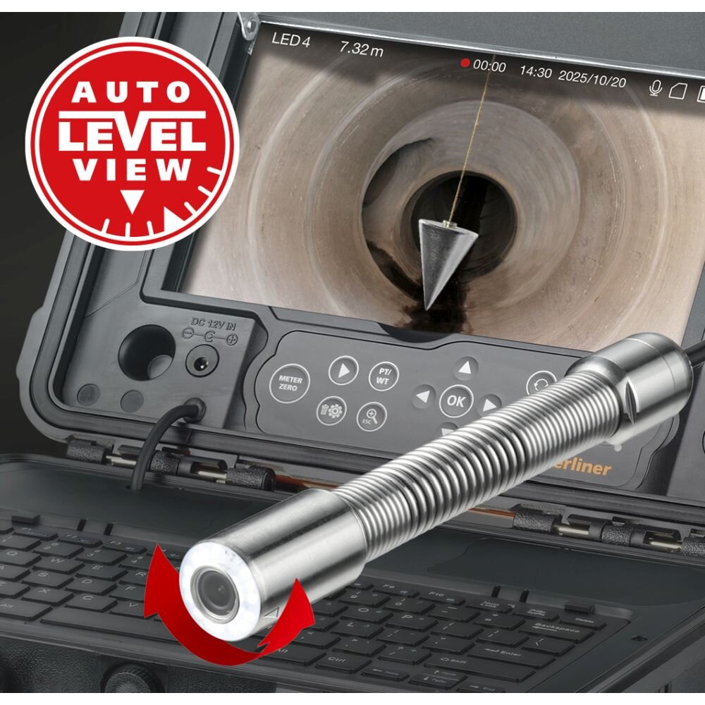 LASERLINER Video-inspectiesysteem DrainInspector HD30