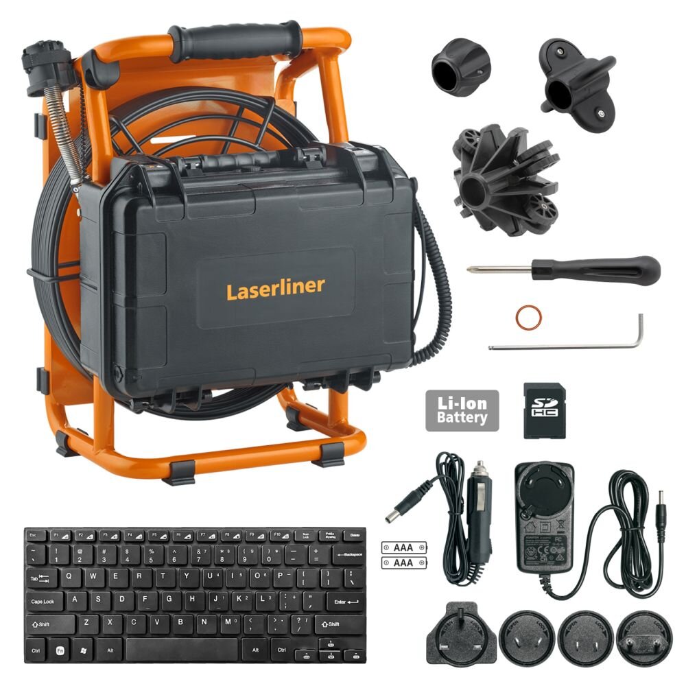 LASERLINER Video-inspectiesysteem DrainInspector HD30