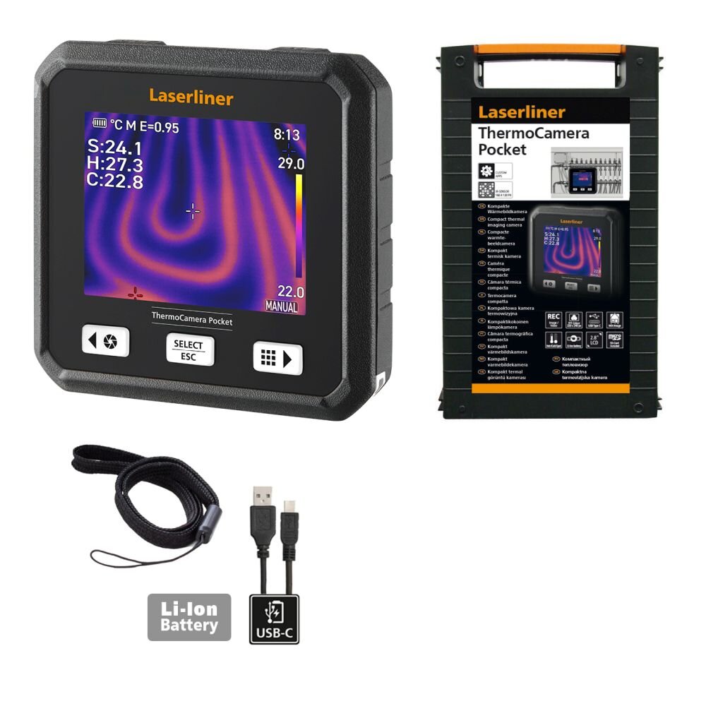 LASERLINER Thermocamera ThermoCamera Pocket