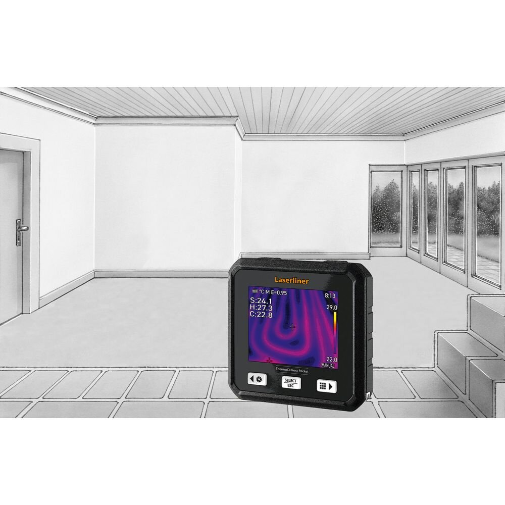 LASERLINER Thermocamera ThermoCamera Pocket