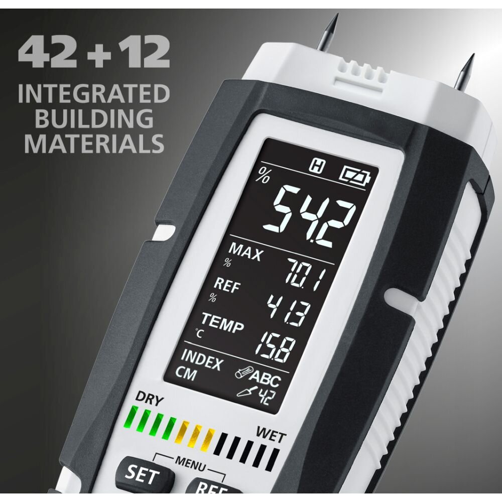 LASERLINER Materiaalvochtigheidsmeter DampMaster ALLROUND SET