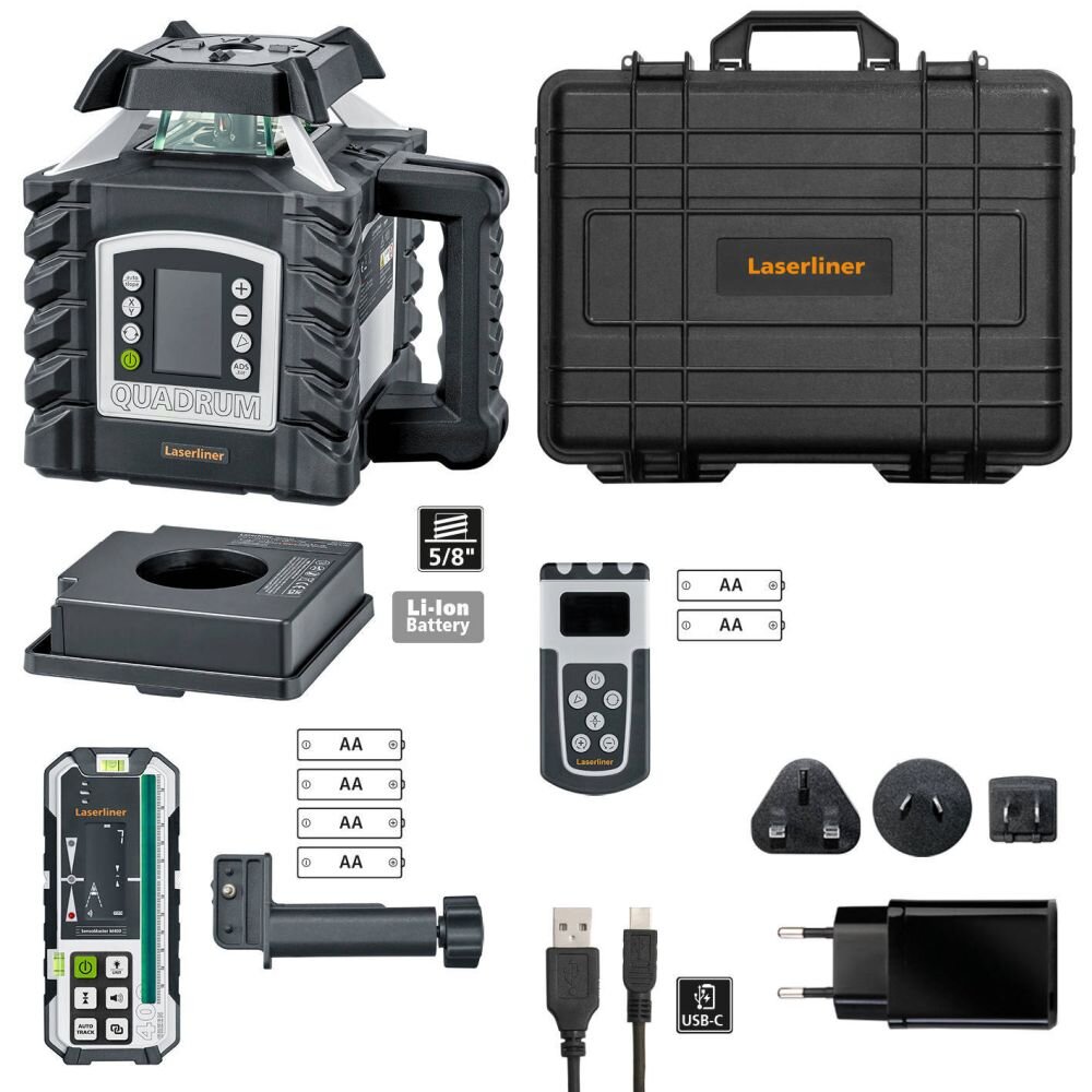 LASERLINER Rotatielaser Quadrum Digiplus GT M400 S