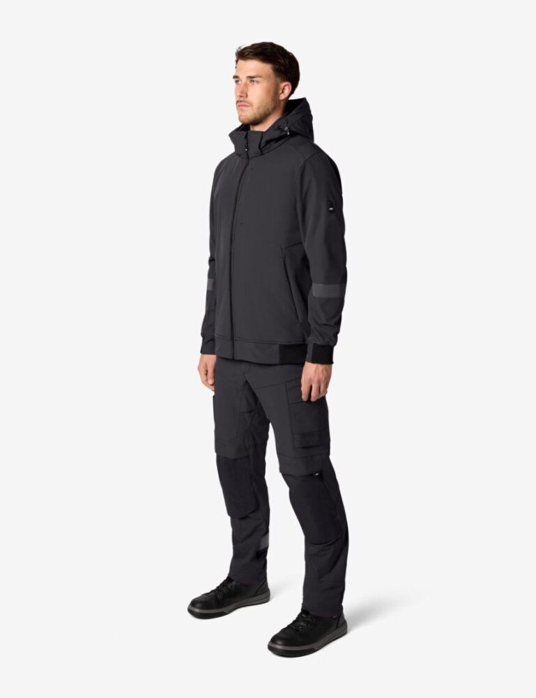 FHB FALKO Softshelljas antraciet S