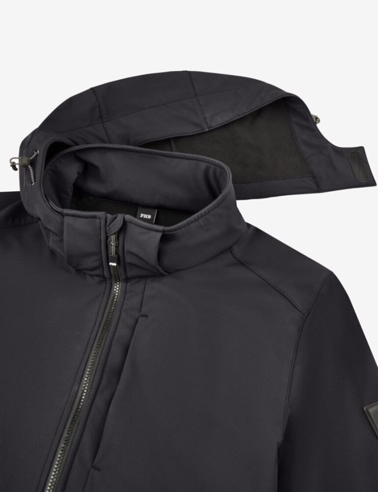 FHB FALKO Softshelljas antraciet S