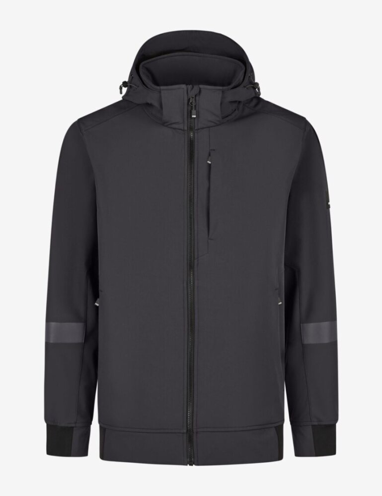 FHB FALKO Softshelljas antraciet S