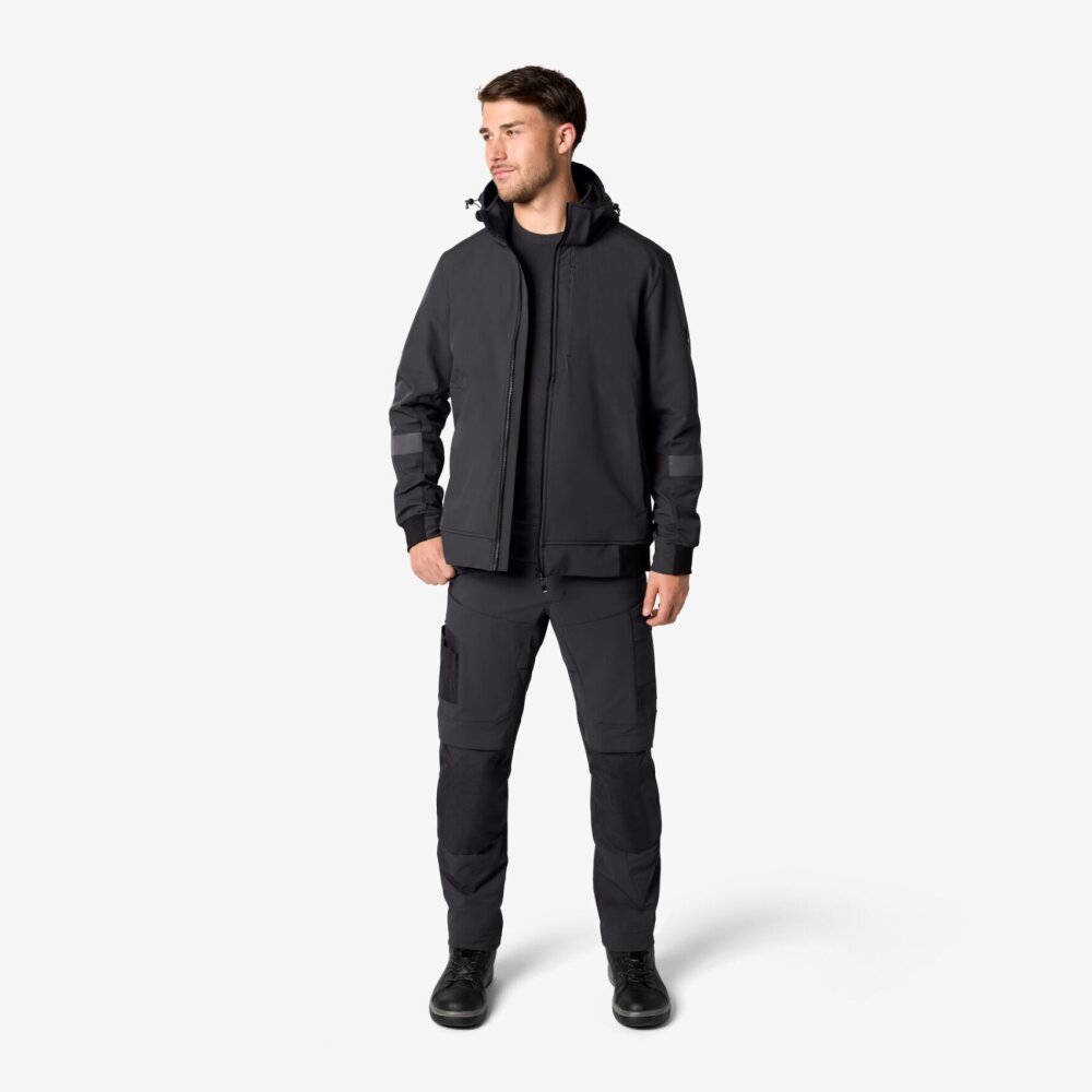 FHB FALKO Softshelljas antraciet S