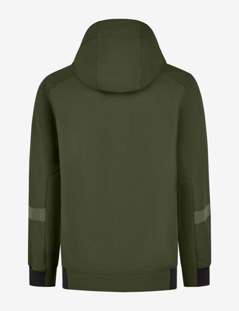 FHB FALKO Softshelljas olijfgroen 5XL