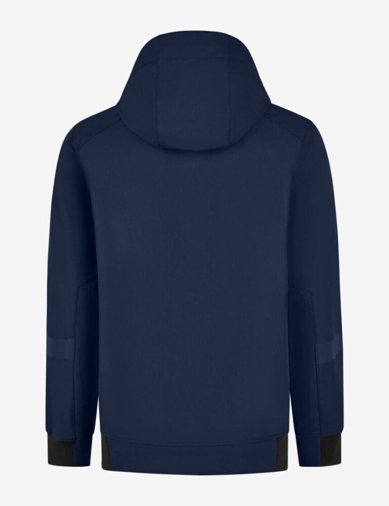 FHB FALKO Softshelljas marineblauw 4XL