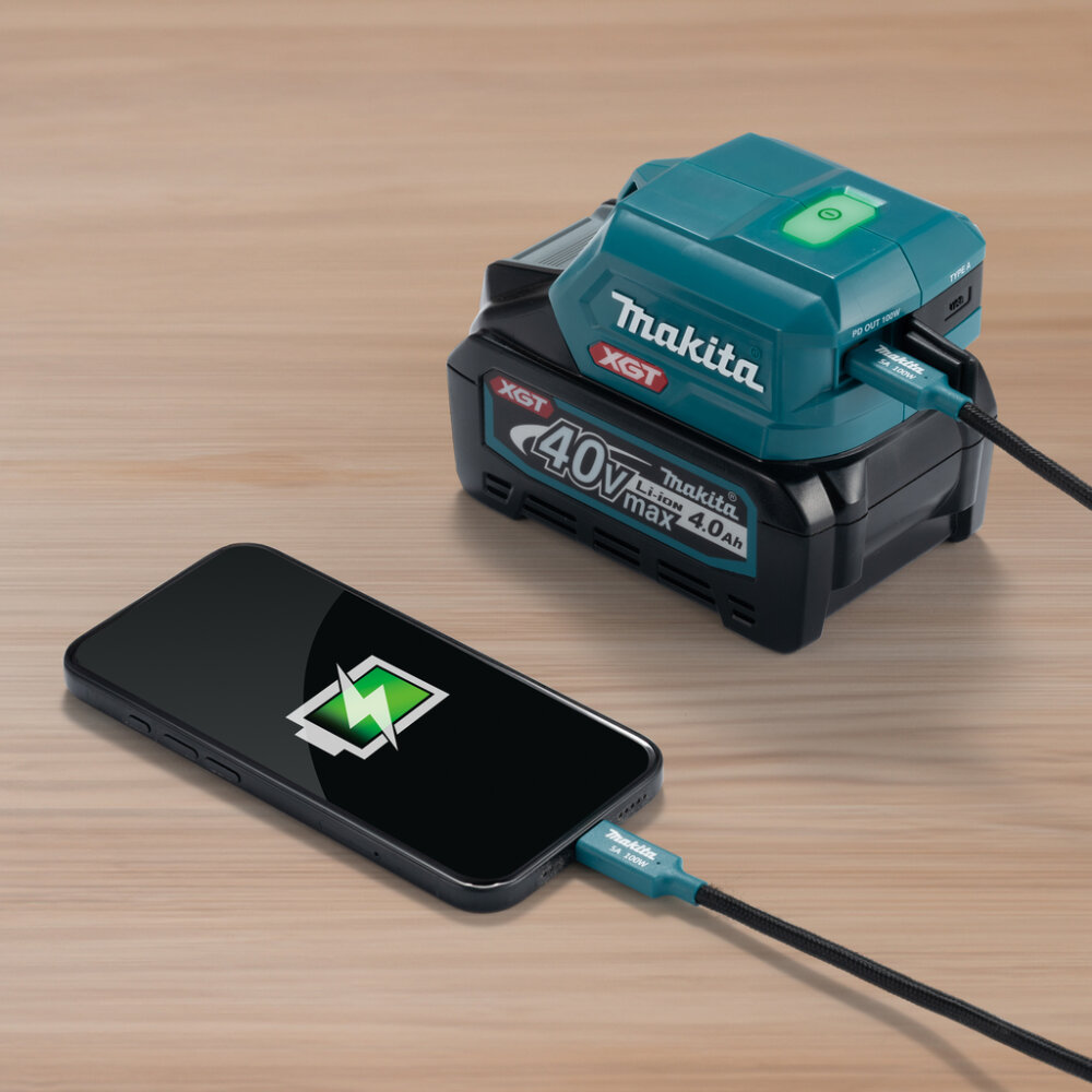Makita USB-adapter XGT 40V Max