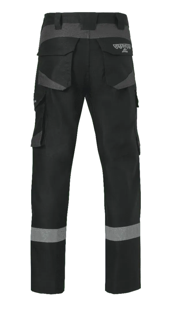 HYDROWEAR Werkbroek Jakarta multistr. zwart/gr 56