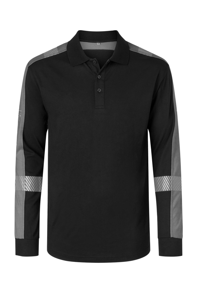 HYDROWEAR Polo Jordan zwart/grijs S