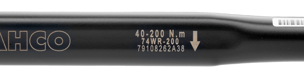 BAHCO KLIKMOMENTSLEUTEL 1/2" 40-200Nm