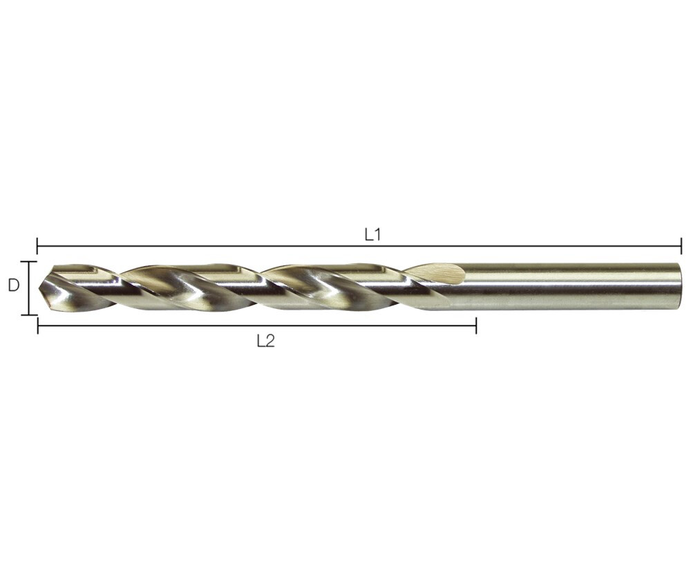 HARKEMA Spiraalboor 8.9 DIN338 HSS-G geslepen