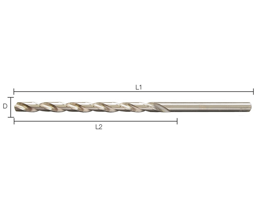 HARKEMA Spiraalboor 3.5x112 DIN340 HSS geslepen