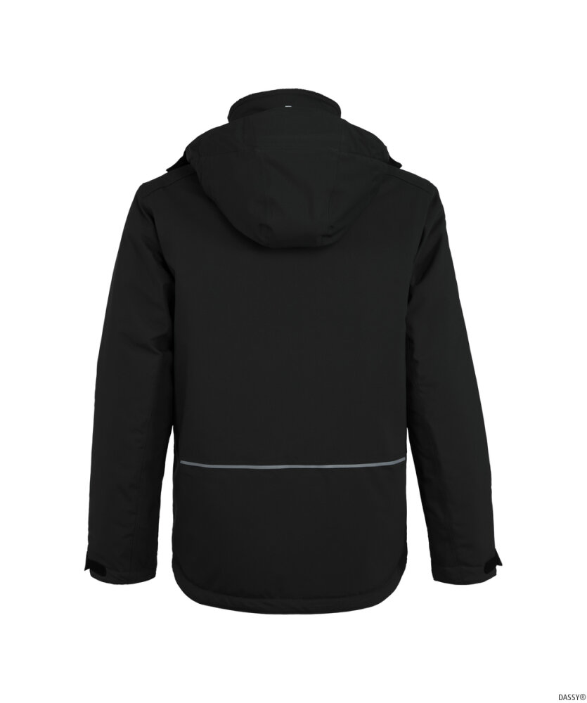 DASSY Winterjas PITCH Zwart 2XL