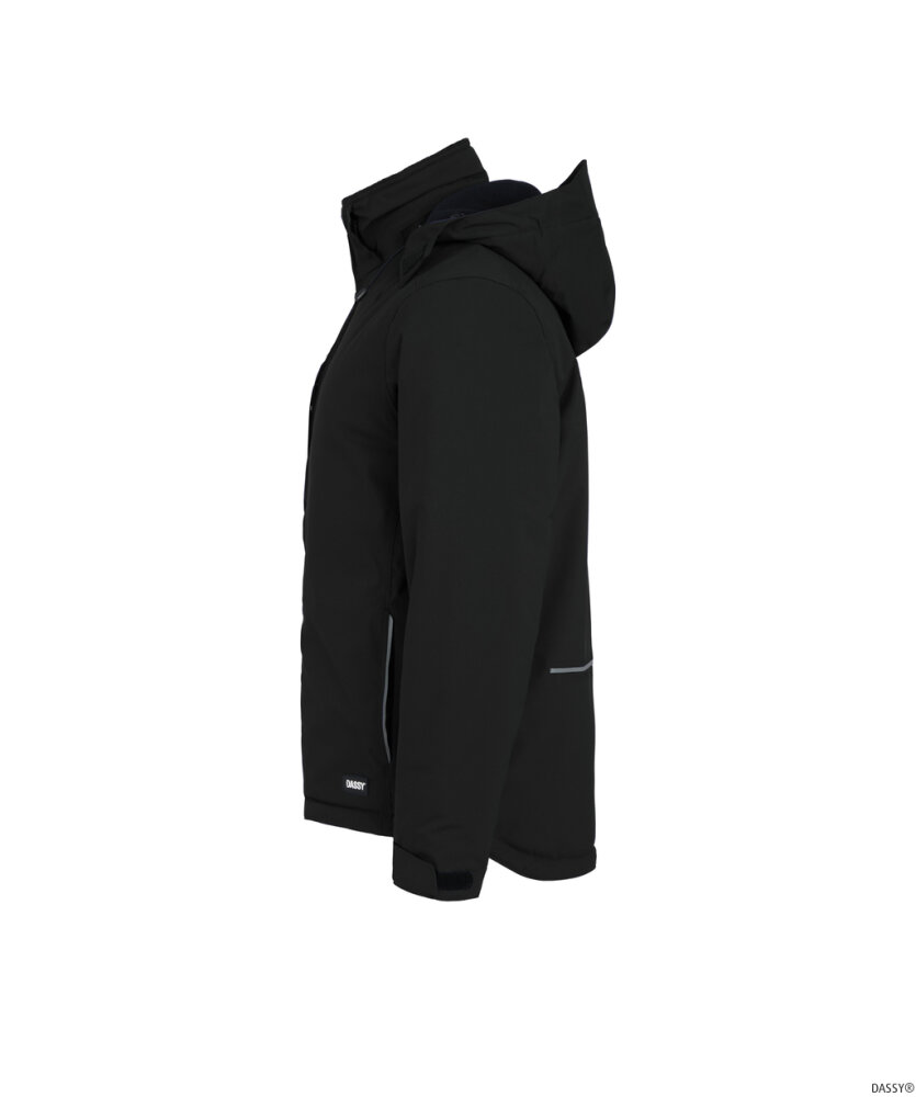 DASSY Winterjas PITCH Zwart 2XL
