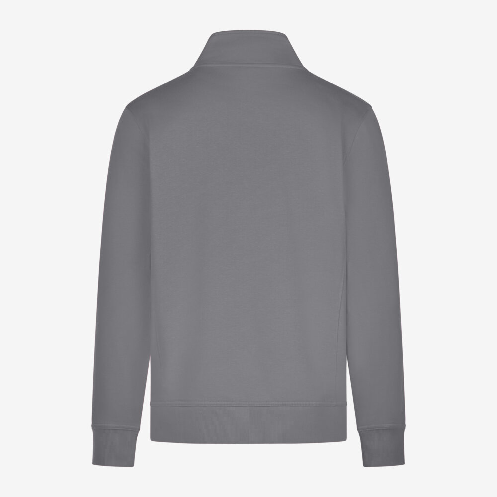 FHB EUGEN Sweatjack zip grijs S