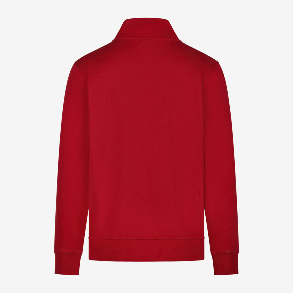 FHB EUGEN Sweatjack zip rood S