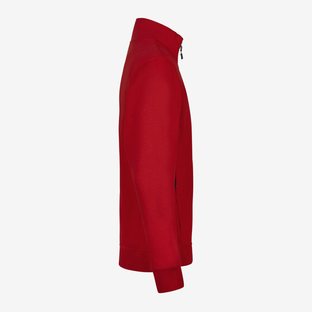 FHB EUGEN Sweatjack zip rood S