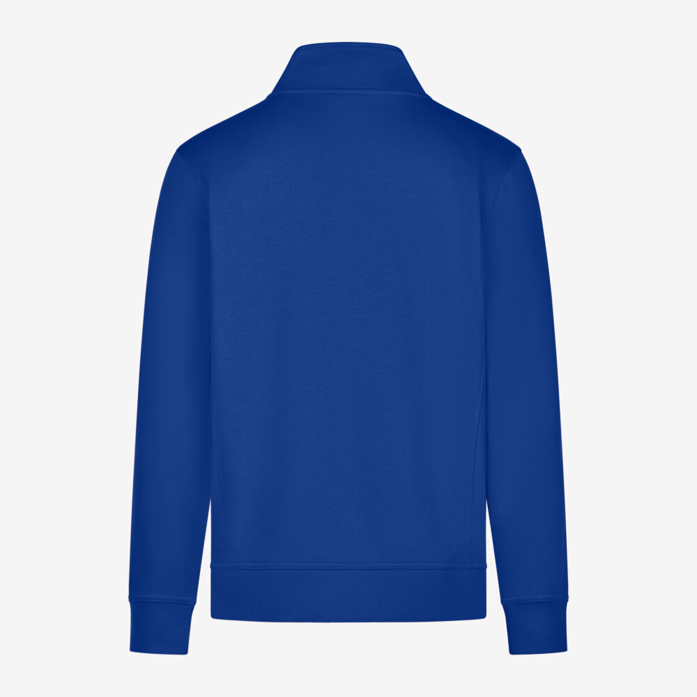 FHB EUGEN Sweatjack zip koningsblauw XL