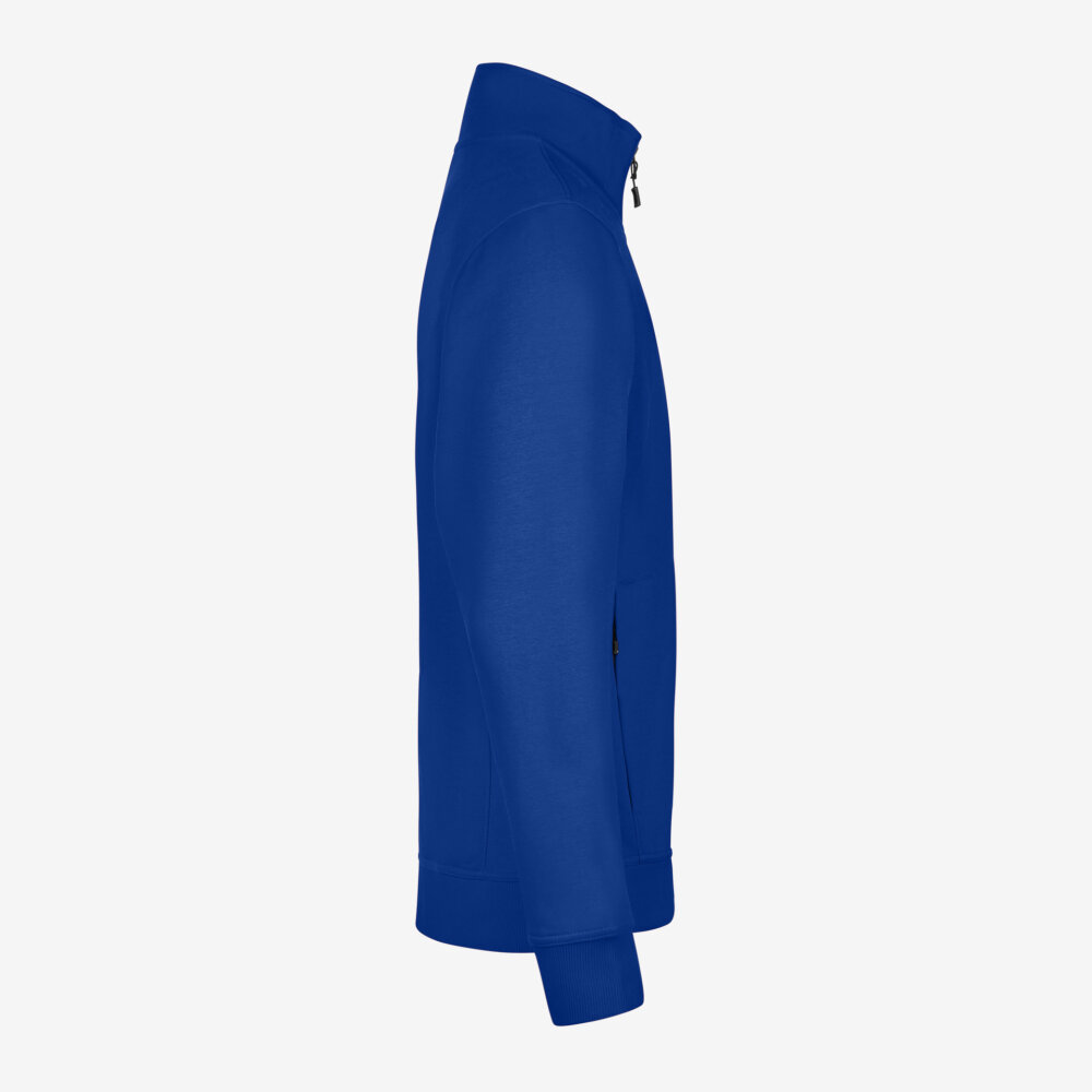 FHB EUGEN Sweatjack zip koningsblauw XL
