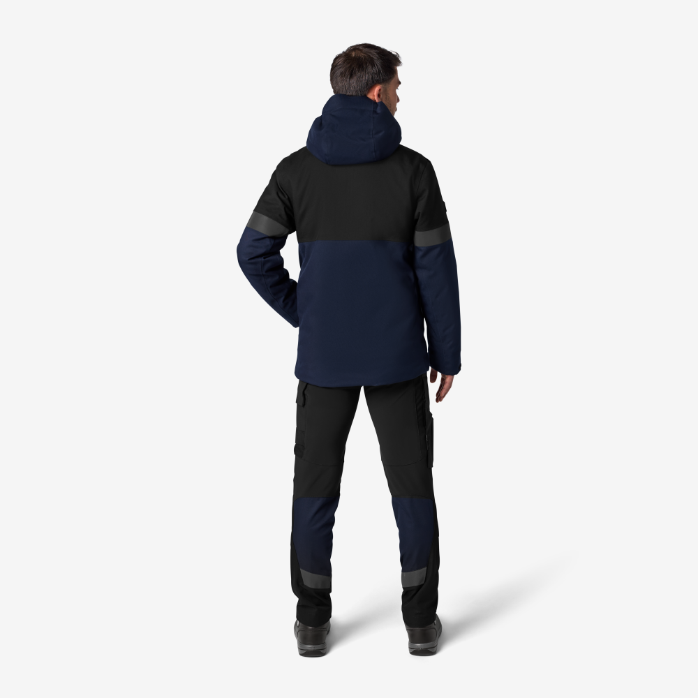 FHB ADRIAN Winterjack marineblauw/zwart S