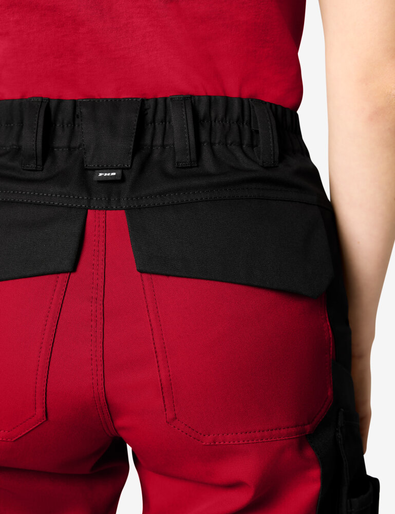 FHB ANNI Bermuda rood/zwart 44